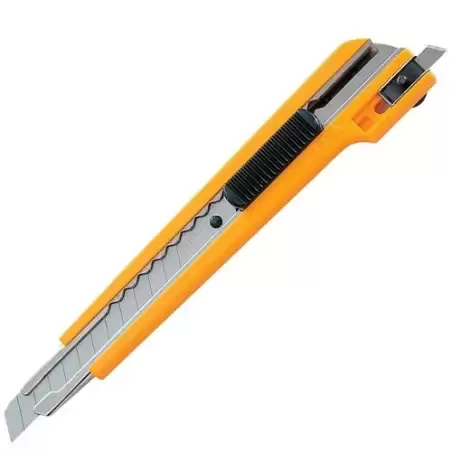 (A-3) OLFA CUTTER A-3 / CUCHILLA FRACTURABLE DE 9 MM / DIESTROS Y ZURDOS