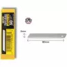 (AB-SOL50) OLFA REPUESTO CUTTER 9MM CUCHILLA NO FRACTURABLE ESTUCHE 50 UD
