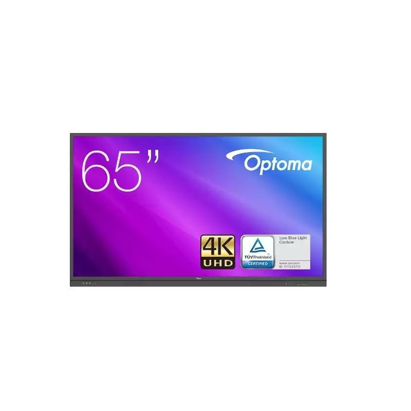 (H1F0H03BW101) OPTOMA PANTALLA PLANA INTERACTIVA CREATIVE TOUCH SERIE 3 65" 4K UHD