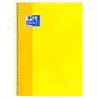 (100430200) OXFORD CUADERNO CLASSIC EUROPEANBOOK 1 WRITE&ERASE 80H A4+ 5X5MM MICROPERFORADO TAPA EXTRADURA AMARILLO
