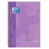 (100430201) OXFORD CUADERNO CLASSIC EUROPEANBOOK 1 WRITE&ERASE 80H A4+ 5X5MM MICROPERFORADO TAPA EXTRADURA MALVA