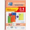 (100430276) OXFORD CUADERNO ESPIRAL WRITE&ERASE 80H FOLIO MILIMETRADO C/MARGEN T/EXTRADURA PACK 4+1 C/SURTIDOS VIVOS