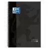 (400050189) OXFORD CUADERNO CLASSIC EUROPEANBOOK 1 WRITE&ERASE 80H A4+ 1 LINEA MICROPERFORADO T/EXTRADURA NEGRO