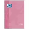 (400078124) OXFORD CUADERNO CLASSIC EUROPEANBOOK 1 WRITE&ERASE 80H A4+ 1 LINEA MICROPERFORADO T/EXTRADURA -PACK 5 UD- ROSA CH...