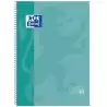 (400078125) OXFORD CUADERNO CLASSIC EUROPEANBOOK 1 WRITE&ERASE 80H A4+ 1 LINEA MICROPERFORADO T/EXTRADURA PACK 5 UD ICE MINT