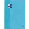 (400107010) OXFORD CUADERNO EUROPEANBOOK 1 TOUCH WRITE&ERASE 80H A4+ 5X5MM MICROPERFORADO T/EXTRADURA AZUL PASTEL
