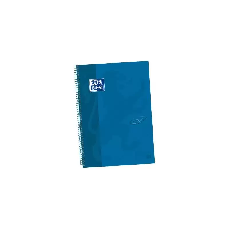 (400107011) OXFORD CUADERNO TOUCH EUROPEANBOOK 1 WRITE&ERASE 80H A4+ 5X5MM MICROPERFORADO TAPA EXTRADURA AZUL DENIM