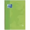 (400118238) OXFORD CUADERNO CLASSIC EUROPEANBOOK 1 WRITE&ERASE 80H A4+ 1 LINEA MICROPERFORADO T/EXTRADURA PACK 5 UD VERDE MAN...