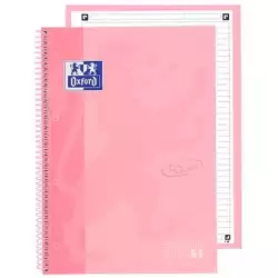 (400138324) OXFORD CUADERNO TOUCH EUROPEANBOOK 1 WRITE&ERASE 80H A4+ 1 LÍNEA MICROPERFORADO T/EXTRADURA PACK 5 UD FLAMINGO PA...