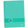 (400149495) OXFORD CUADERNO &YOU EUROPEANBOOK 1 WRITE&ERASE 80H A4+ 5X5MM MICROPERFORADO T/EXTRADURA PACK 5 UD SOFT MINT GREEN