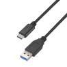 (A107-0450) AISENS CABLE USB 3.1 GEN2 10GBPS 3A TIPO USB-C/M - A/M NEGRO 1