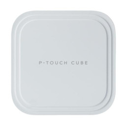 (PTP910BTZ1) BROTHER ETIQUETADORA - ROTULADORA PT-P910BT CUBE  BLANCO CON CONEXIÓN BLUETOOTH/USB