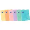 (400172933) OXFORD LIBRETA GRAPADA EASYBOOK 48H A5 4X4MM TAPA DE PLÁSTICO C/SURTIDOS PASTEL