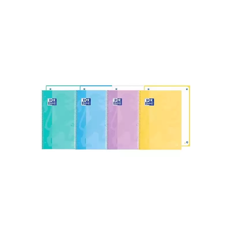(400184541) OXFORD CUADERNO EUROPEANBOOK 1 SCHOOL TOUCH 80H A4+ DOTS WRITE&ERASE T/EXTRADURA C/SURTIDOS PASTEL