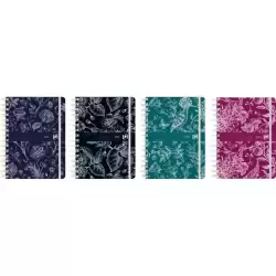 (400201732) OXFORD AGENDA ANUAL ROMANCE ESPIRAL A5 320H DP C/SURTIDOS 2026