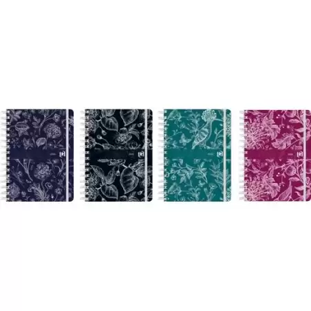 (400201732) OXFORD AGENDA ANUAL ROMANCE ESPIRAL A5 320H DP C/SURTIDOS 2026