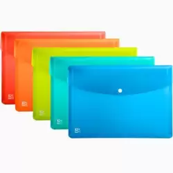 (400147025) OXFORD SOBRES CON BROCHE URBAN A5 POLIPROPILENO C/SURTIDOS