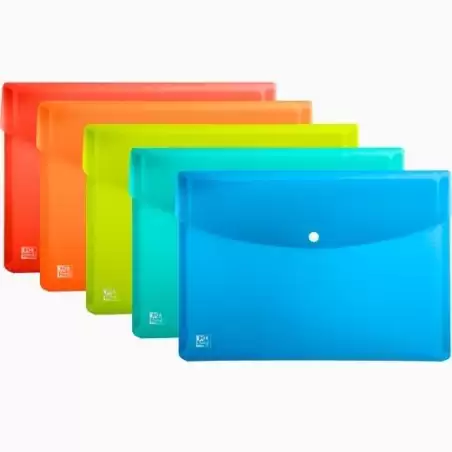 (400147025) OXFORD SOBRES CON BROCHE URBAN A5 POLIPROPILENO C/SURTIDOS