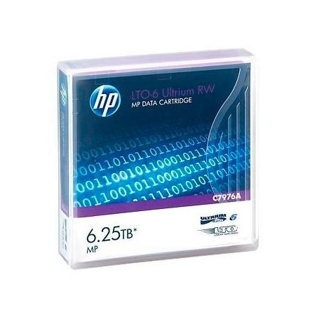 (C7976A) HP CARTUCHO DE DATOS LTO ULTRIUM 6 2.5TB/6.25TB RW
