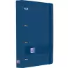 (400197077) OXFORD EUROPEANBINDER LIVE&GO CARPETA ANILLAS 4X35 A4+ C/RECAMBIO 5X5 WRITE&ERASE POLYFOAM AZUL MARINO