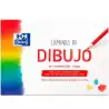 (400151292) OXFORD LÁMINAS PARA DIBUJO ESCOLAR PACK 10 HOJAS 130GR A4 LISO BLANCO