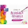 (400151295) OXFORD LÁMINAS PARA PINTURA ACUARELA Y TÉMPERA 6H 300GR A3 LISO BLANCO