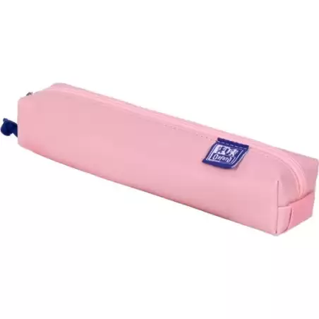 (400196814) OXFORD ESTUCHE KANGOO & YOU CUADRADO PEQUEÑO NAPA ROSA EMPOLVADO