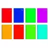 (16284) PACSA CUADERNO XTRA PLUS 80H FOLIO 90GR 1 LINEA 8CM TAPA DURA PACK 5 UD COLORES SURTIDOS