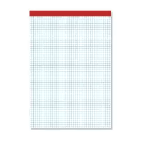 (18136) PACSA BLOC NOTAS 80H TREPADAS FOLIO 4X4 SIN TAPA -10U-