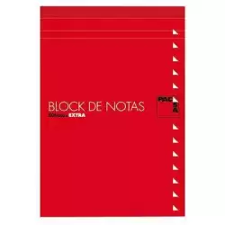 (18900) PACSA BLOC NOTAS 80H TREPADAS FOLIO 4X4 CON TAPA -10U-