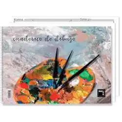 (18839) PACSA BLOC DIBUJO ESPIRAL 20H 230X330MM 90GR CON RECUADRO -10U-