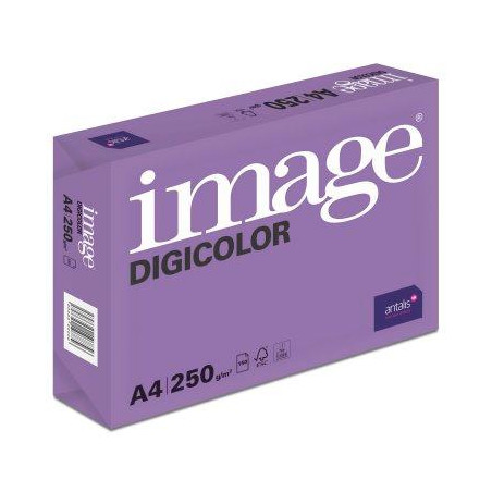 (469999) IMAGE PAPEL REPROGRÁFICO DIGICOLOR DIN A4 250GR PAQUETE 250H BLANCO
