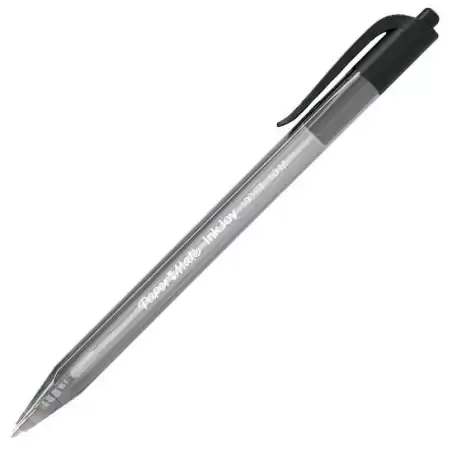 (S0957030) PAPER MATE INKJOY 100 BOLÍGRAFO RETRÁCTIL TRIANGULAR NEGRO -20U-