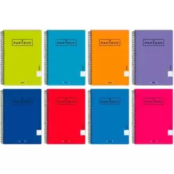 (88452097) PAPYRUS CUADERNO TAPA PP 08-UNICLASIC 80H 90GR PAUTA 3