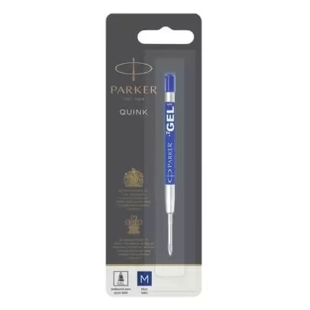 (1950346) PARKER RECAMBIO BOLIGRAFO QUINK FLOW GEL AZUL PUNTA MEDIA BLISTER