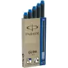 (1950384) PARKER RECAMBIO PARA PLUMA QUINK INK CARTUCHO PACK 5 UD AZUL