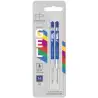 (2136210) PARKER RECAMBIO JOTTER PUNTA MEDIA GEL AZUL BLISTER -2U-