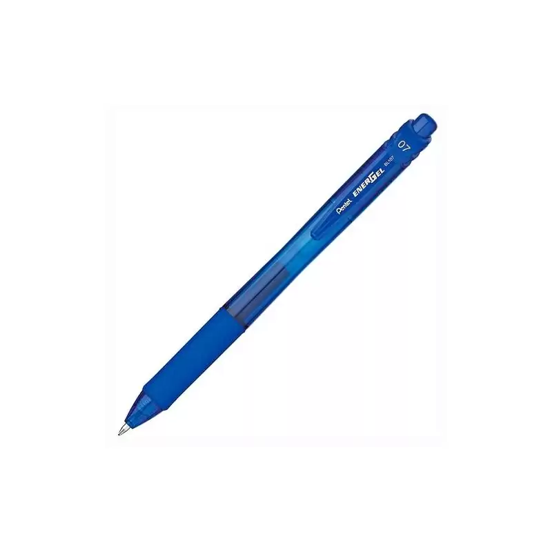 (BL107-CX) PENTEL BOLÍGRAFO ENERGEL RETRÁCTIL PUNTA 0.7MM AZUL CAJA 12 UD