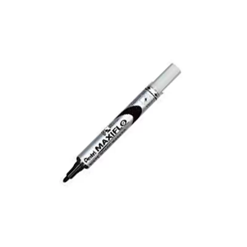 (MWL5S-Pentel-A) PENTEL MARCADOR PIZARRA BLANCA MAXIFLO MWL-5S NEGRO CAJA 12 UD