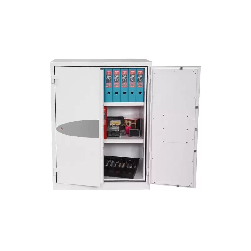 (FS1512E S2) PHOENIX ARMARIO DE SEGURIDAD IGNIFUGO FIRE RANGER 1225X930X520MM 359L CERRADURA ELECTRÓNICA BLANCO