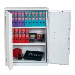 (FS1512K S2) PHOENIX ARMARIO DE SEGURIDAD IGNIFUGO FIRE RANGER 1225X930X520MM 359L CERRADURA DE LLAVE BLANCO