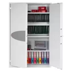 (FS1514K S2) PHOENIX ARMARIO DE SEGURIDAD IGNIFUGO FIRE RANGER 1950X1250X520MM 851L CERRADURA DE LLAVE BLANCO