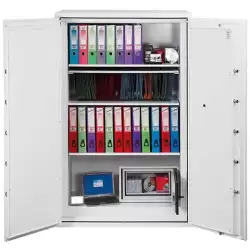 (FS1914K) PHOENIX ARMARIO DE SEGURIDAD IGNIFUGO FIRE COMMANDER 1685X1125X650MM 626L CERRADURA DE LLAVE BLANCO
