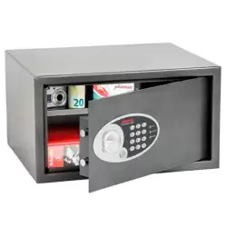 (SS0803E) PHOENIX CAJA DE SEGURIDAD VELA HOME&OFFICE 250X450X365MM 34L CERRADURA ELECTRÓNICA GRAFITO