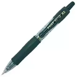 (BL-G2-XS-7-B) PILOT BOLÍGRAFO TINTA DE GEL G2 PIXIE XS RETRÁCTIL 0.7 NEGRO