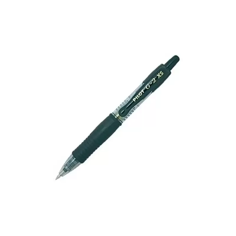 (BL-G2-XS-7-B) PILOT BOLÍGRAFO TINTA DE GEL G2 PIXIE XS RETRÁCTIL 0.7 NEGRO