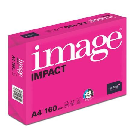 (433718) IMAGE PAPEL IMPACT DIN A4 160GR PAQUETE 250H BLANCO