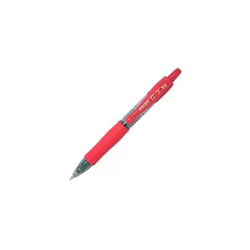 (BL-G2-XS-7-R) PILOT ROLLER TINTA DE GEL G2 XS PIXIE RETRÁCTIL 0.7 ROJO