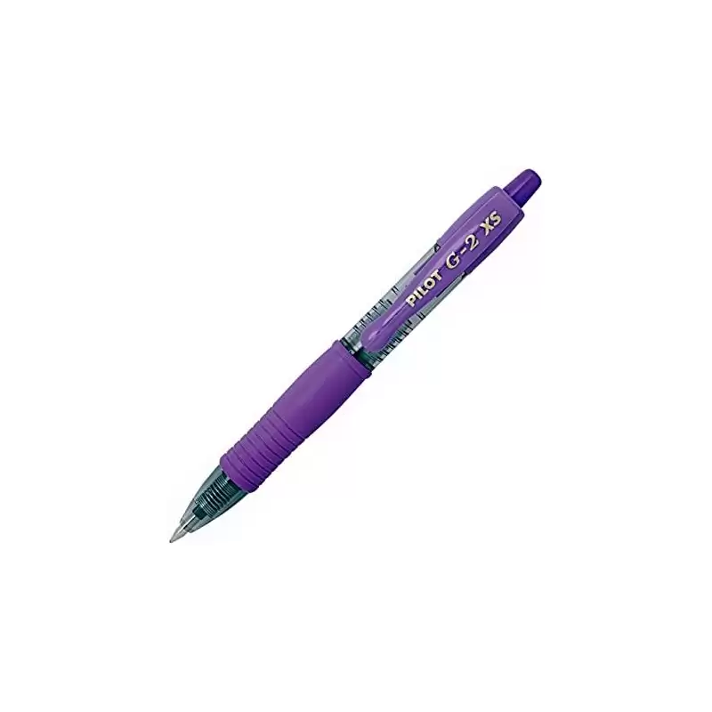 (BL-G2-XS-7-V) PILOT ROLLER TINTA DE GEL G2 PIXIE XS RETRÁCTIL 0.7 VIOLETA