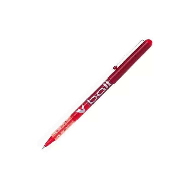 (BL-VB5-R) PILOT ROLLER TINTA LÍQUIDA V-BALL 05 ROJO